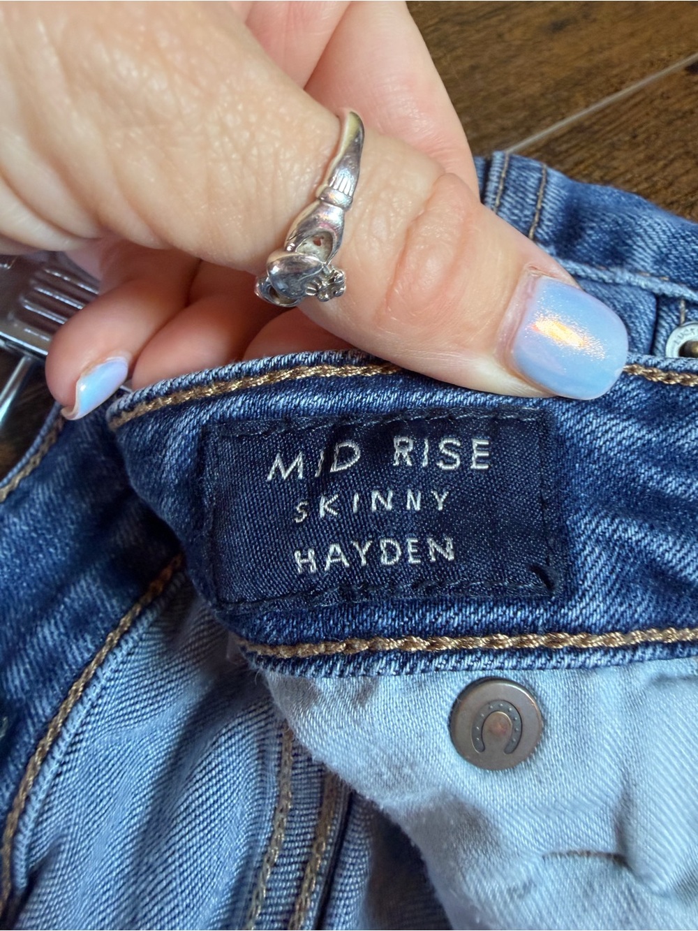 Lucky Brand Women’s Size 10/30R Mid Rise Skinny Hayden Jeans Medium Wash - Picture 7 of 15